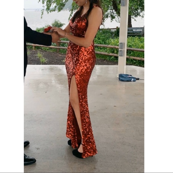 Red Prom Dress ❤️ - Picture 2 of 3